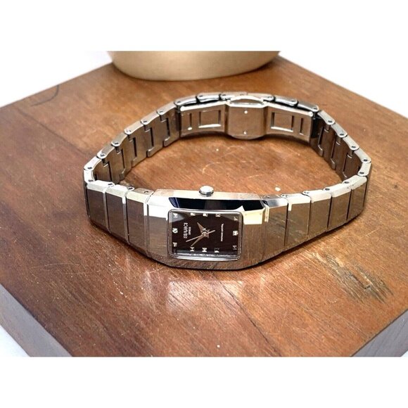 Roberto Bianci Women's Watch RB16963 Classico Quartz Black Dial Tungsten 18mm - Picture 7 of 13